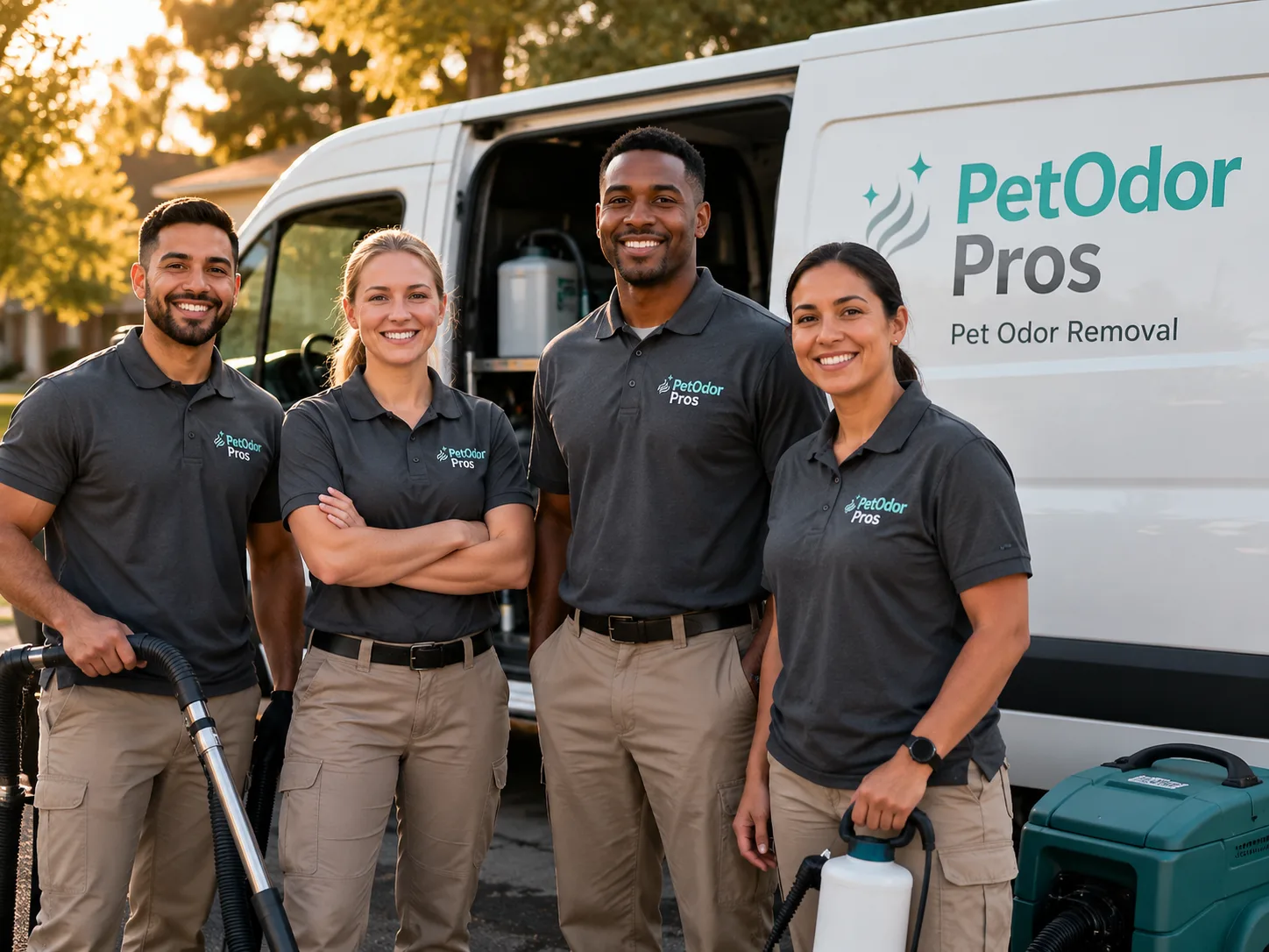 Pet Odor Removal team serving Byfield, MA